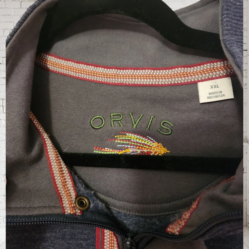 Men's Navy Sweater - Picture 3 of 8